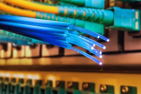 Fiber optic cabling terminated and tested — DigiCo Wiring, Los Angeles